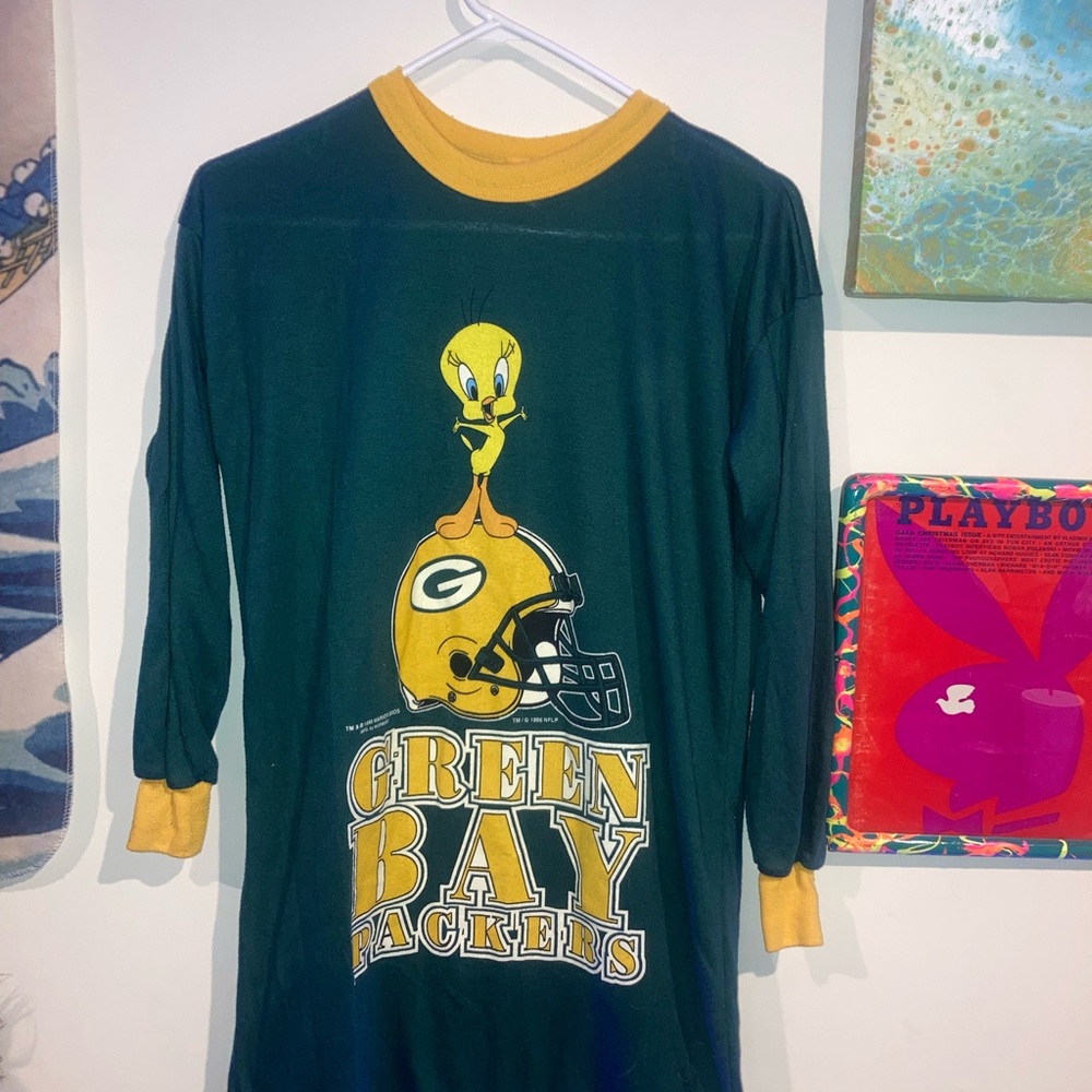 90s GREEN BAY PACKERS Tweety Bird Graphic Tee